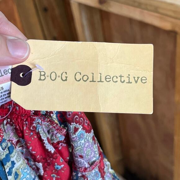 BOG Collective Colorful Printed Sleeveless Mini Dress Size XS. NEW - Picture 7 of 10